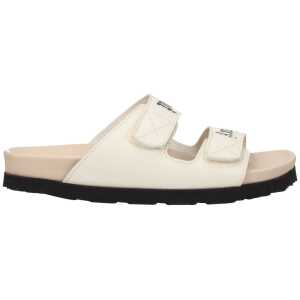 Palm Angels Beige Leather Sandal