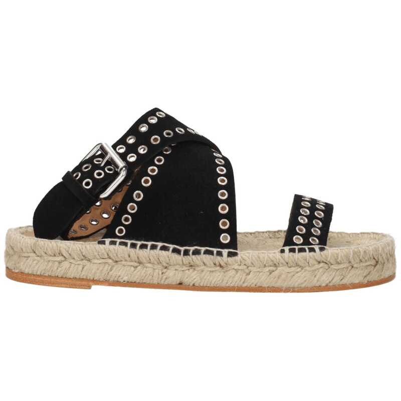 Isabel Marant Black Leather Sandal, theFeinheit