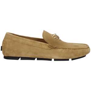 Versace Beige Leather Loafer