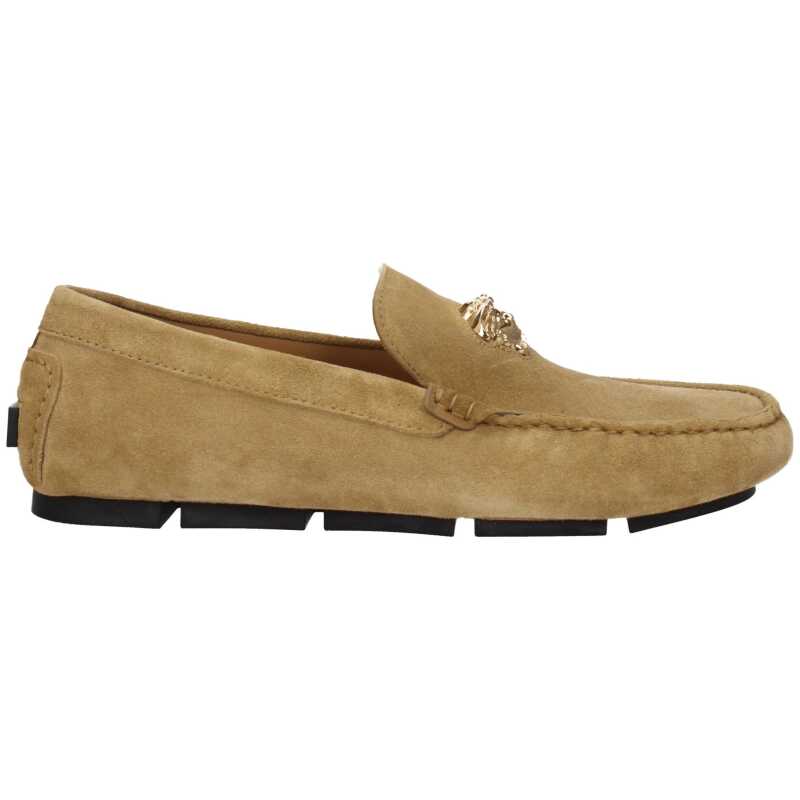Versace Beige Leather Loafer, theFeinheit