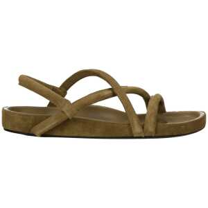 Isabel Marant Green Leather Sandal