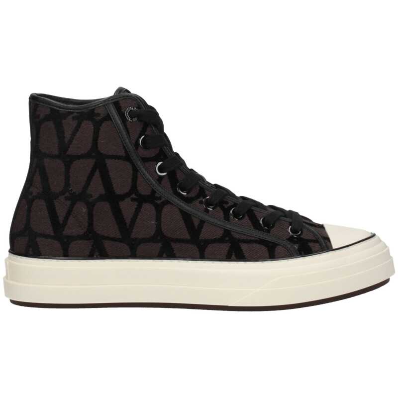 Valentino Garavani Brown Fabric Sneakers, theFeinheit