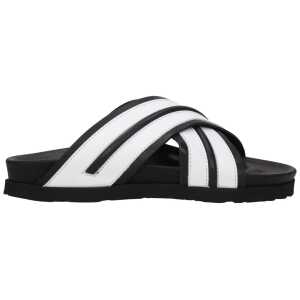 Palm Angels White Leather Slipper