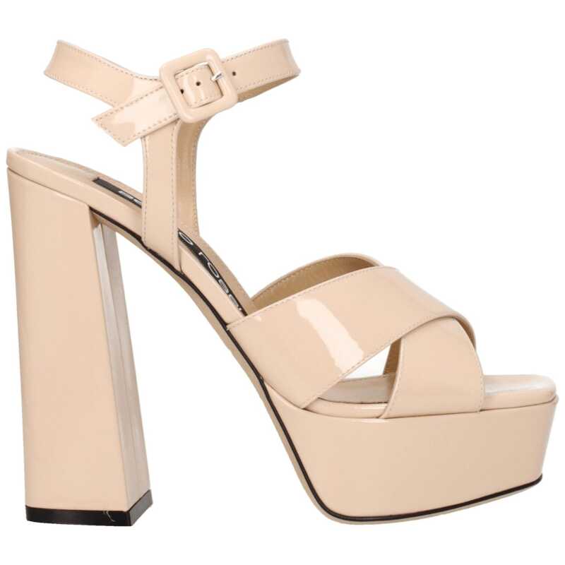 Sergio Rossi Pink Leather Sandal, theFeinheit