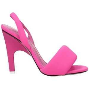 The Attico Pink Fabric Sandal