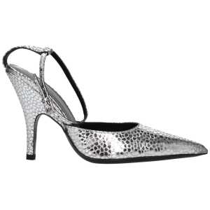 BY FAR Gray Leather Sandal