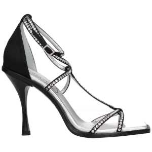Dsquared² Black Satin Sandal
