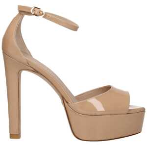 Stuart Weitzman Beige Leather Sandal