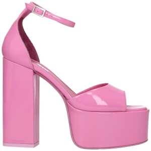 Paris Texas Pink Leather Sandal