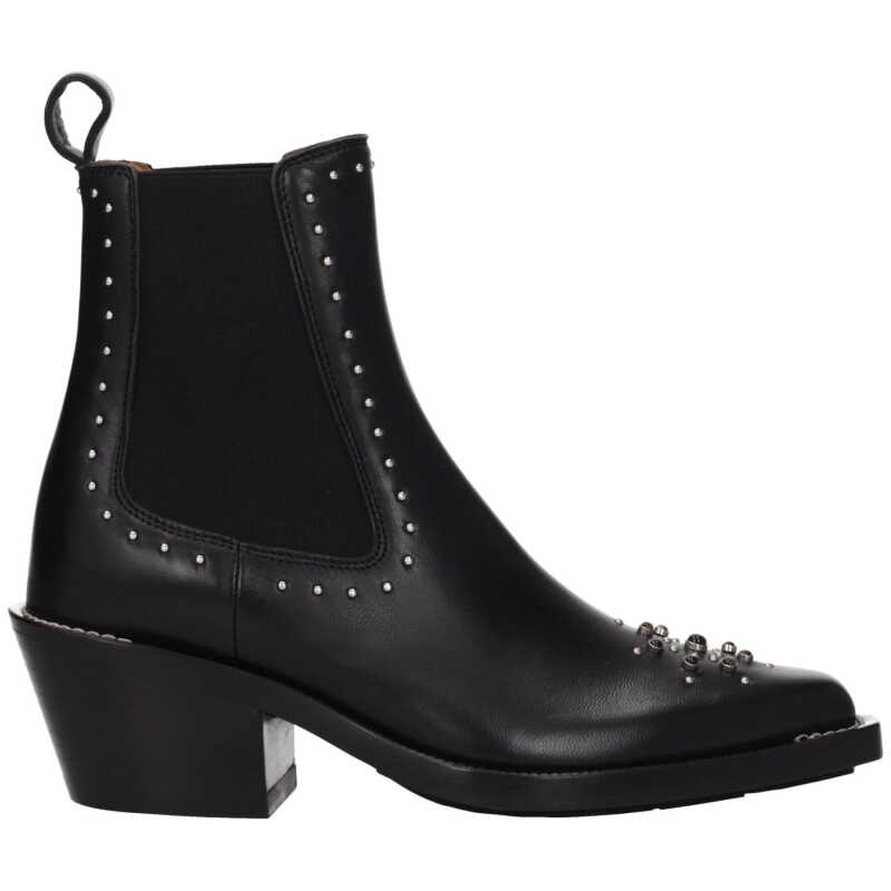 Chloé Black Leather Ankle, theFeinheit
