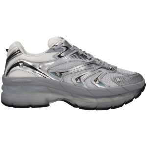 Valentino Garavani Gray Fabric Sneakers
