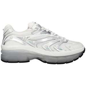 Valentino Garavani White Fabric Sneakers