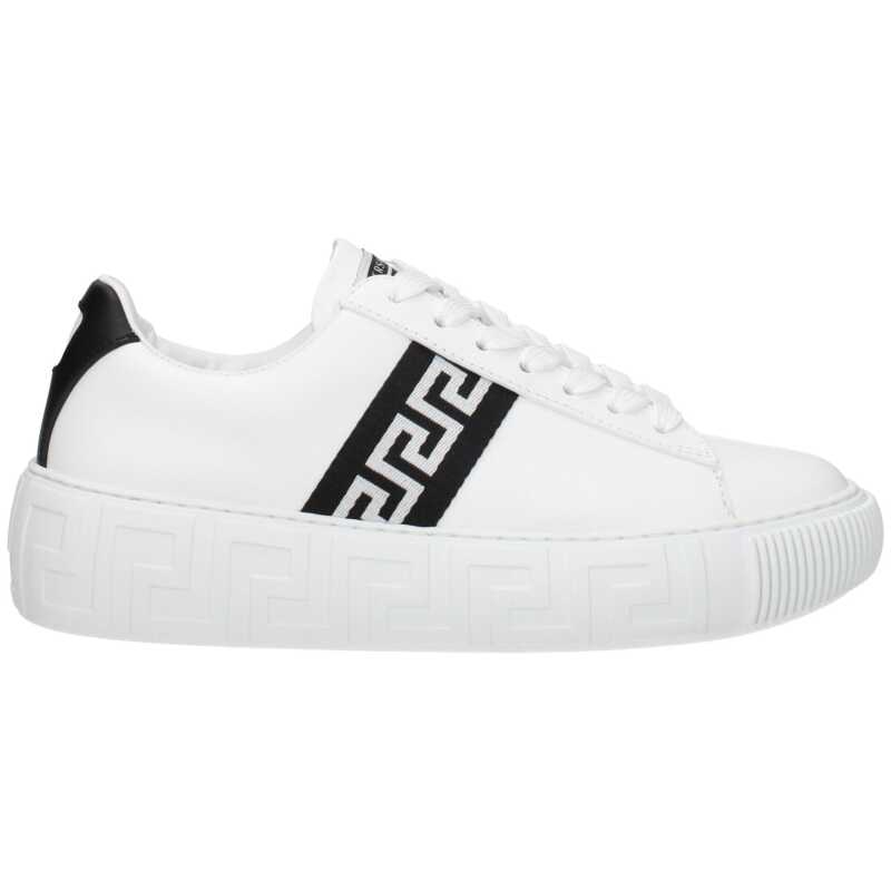 Versace White Leather Sneakers, theFeinheit