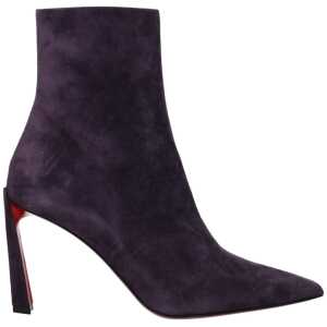 Christian Louboutin Purple Leather Ankle