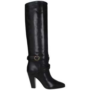 Celine Black Leather Boot