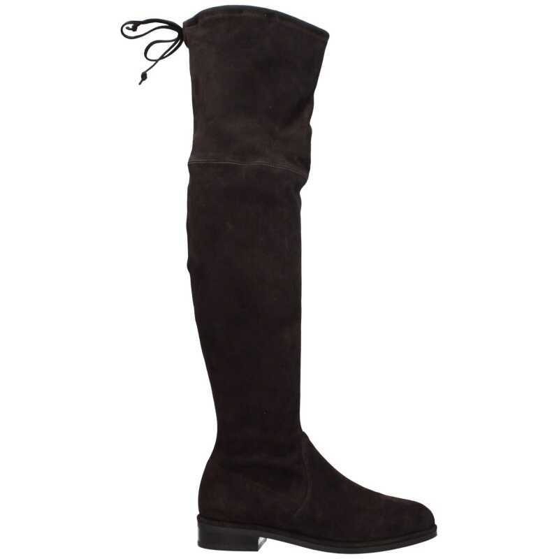 Stuart Weitzman Brown Leather Boot, theFeinheit
