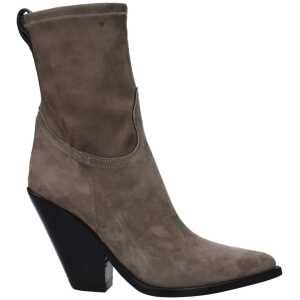 Sonora Gray Leather Ankle