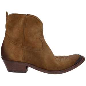 Golden Goose Brown Leather Ankle