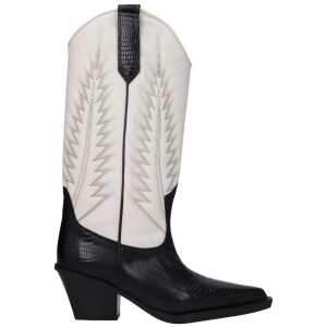 Paris Texas Beige Leather Boot