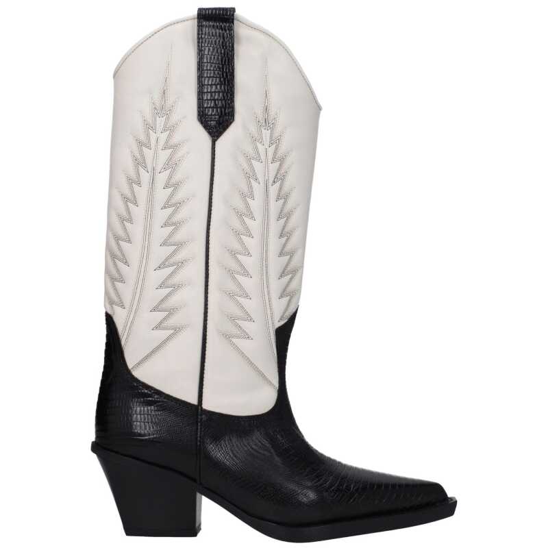 Paris Texas Beige Leather Boot, theFeinheit