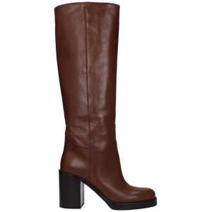 Prada Brown Leather Boot