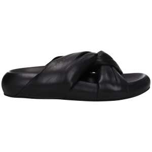 Marni Black Leather Slipper
