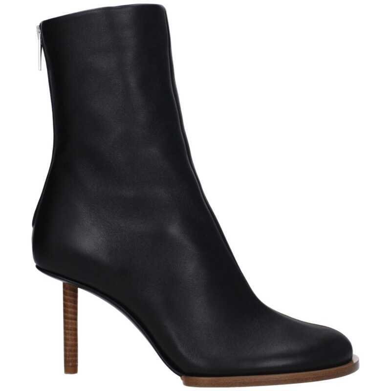 Jacquemus Black Leather Ankle, theFeinheit