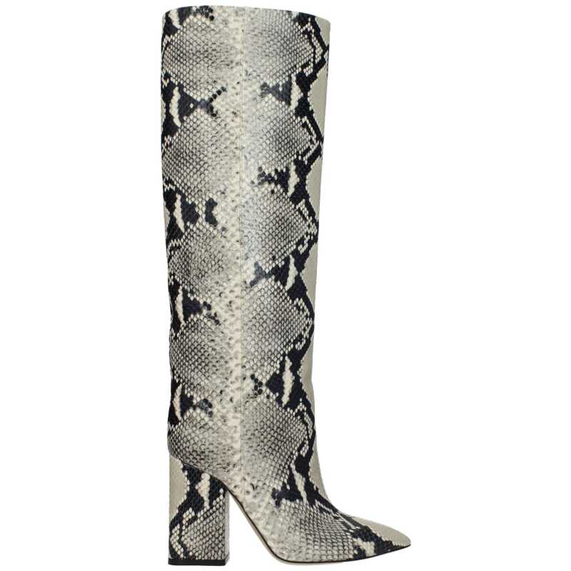 Paris Texas Beige Leather Boot, theFeinheit