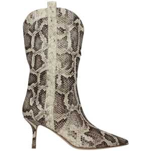 Paris Texas Beige Leather Ankle