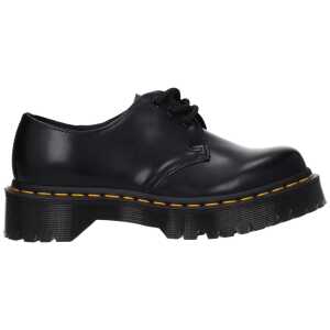 Dr. Martens Black Leather Oxfords And Derby
