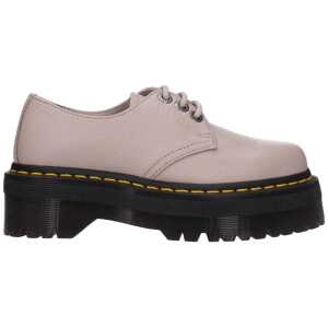 Dr. Martens Gray Leather Oxfords And Derby