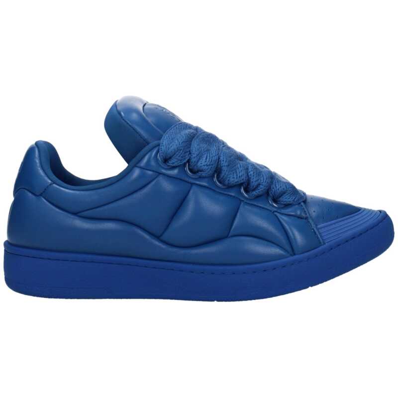 Lanvin Blue Leather Sneakers, theFeinheit