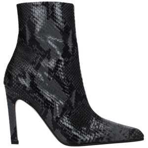 Paris Texas Gray Leather Ankle
