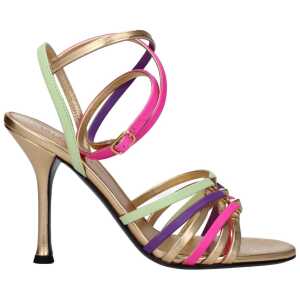 Valentino Garavani Multicolor Leather Sandal