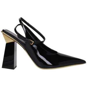 Valentino Garavani Black Leather Sandal