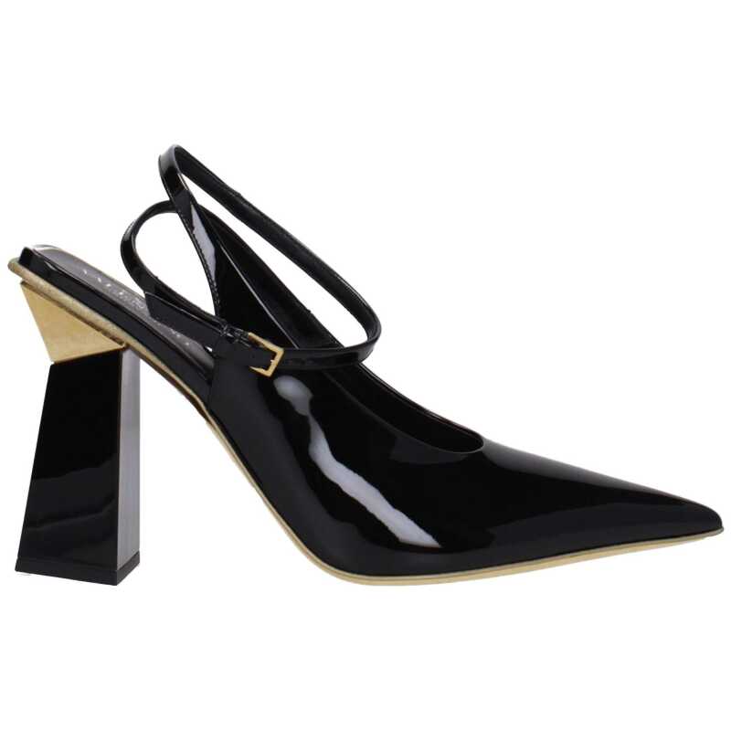 Valentino Garavani Black Leather Sandal, theFeinheit
