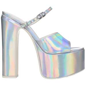 Valentino Garavani Gray Leather Sandal