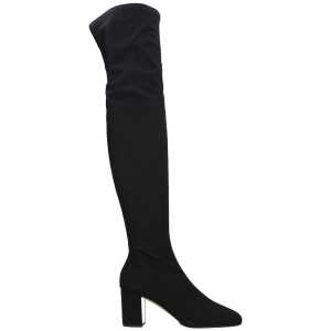 Valentino Garavani Black Fabric Boot