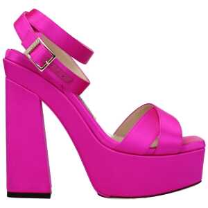 Jimmy Choo Pink Satin Sandal