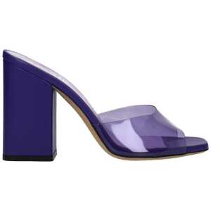 Paris Texas Purple Pvc Sandal