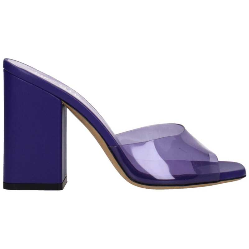 Paris Texas Purple Pvc Sandal, theFeinheit