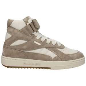 Palm Angels Beige Leather Sneakers