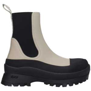 Stella McCartney Black Leather Ankle