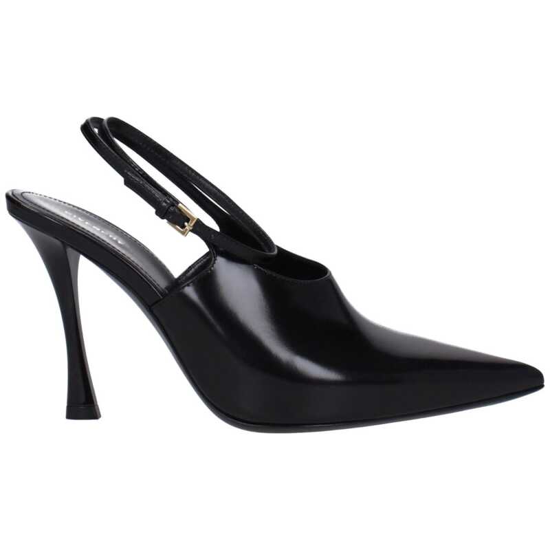 Givenchy Black Leather Sandal, theFeinheit