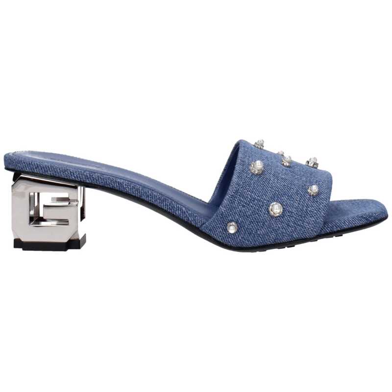 Givenchy Blue Fabric Sandal, theFeinheit