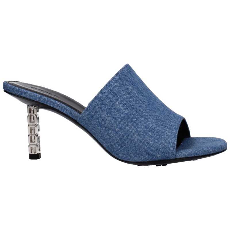Givenchy Blue Fabric Sandal, theFeinheit