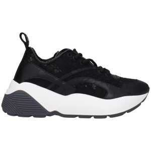 Stella McCartney Black Fabric Sneakers