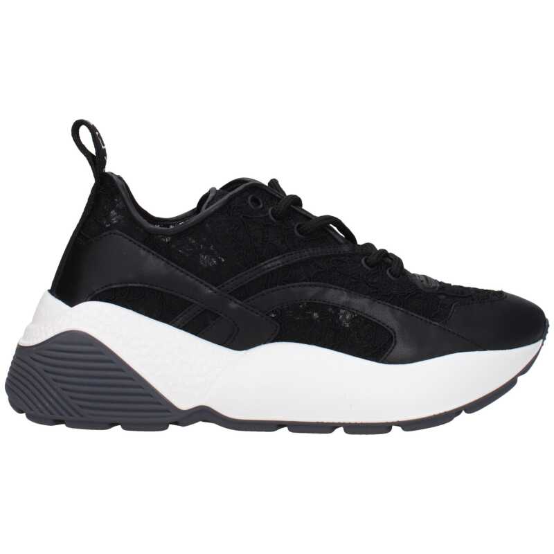 Stella McCartney Black Fabric Sneakers, theFeinheit