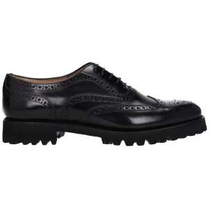 Church's Black Leather Oxfords And Derby