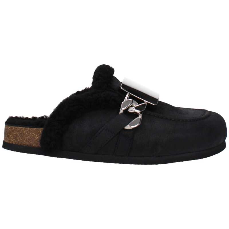 Jw Anderson Black Leather Slipper, theFeinheit